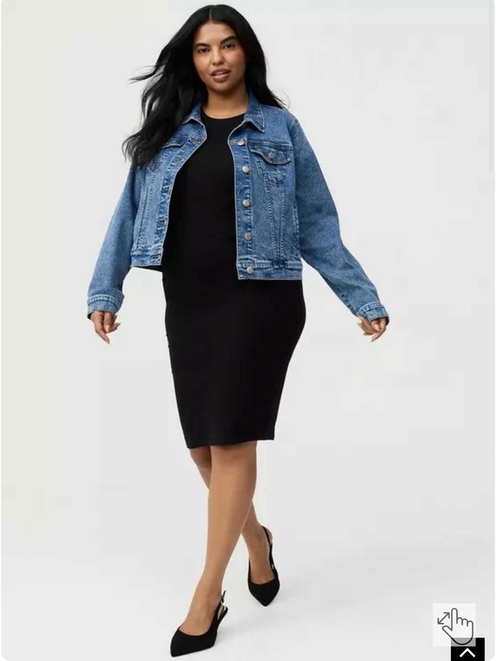 torrid Light Blue Denim Jacket - Picture 7 of 8